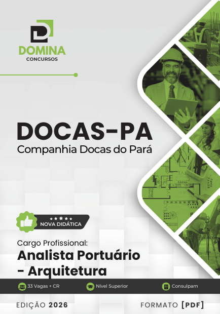 Apostila Analista Portuário Arquitetura Companhia Docas PA 2026