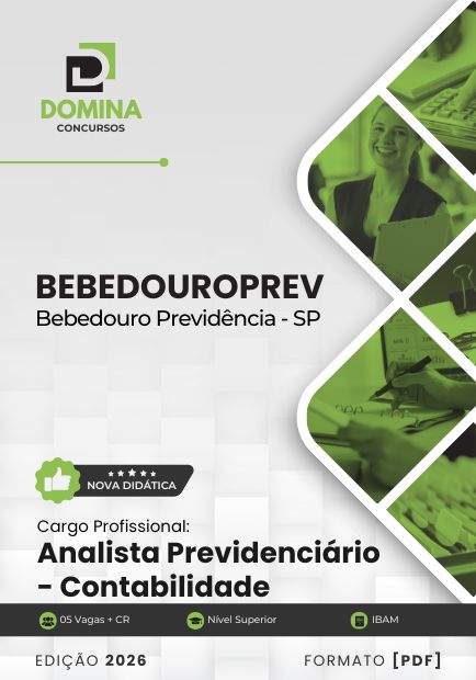 Apostila Analista Contabilidade BebedouroPREV SP 2026