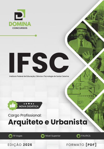 Apostila Arquiteto e Urbanista IFSC 2026