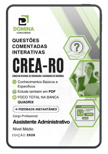 750 Questões Comentadas Assistente Administrativo CREA RO