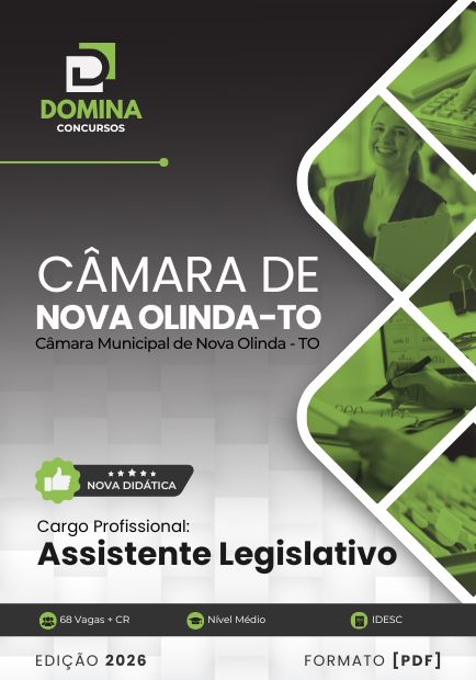Apostila Assistente Legislativo Câmara TO 2026