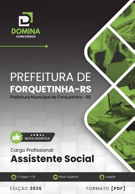 Apostila Assistente Social Forquetinha RS 2026