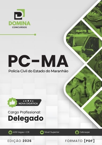 Apostila Delegado PC MA 2026