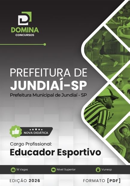 Apostila Educador Esportivo Jundiaí SP 2026