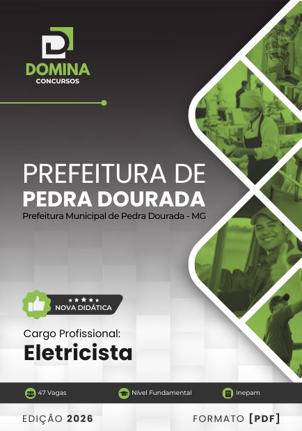 Apostila Eletricista Pedra Dourada MG 2026