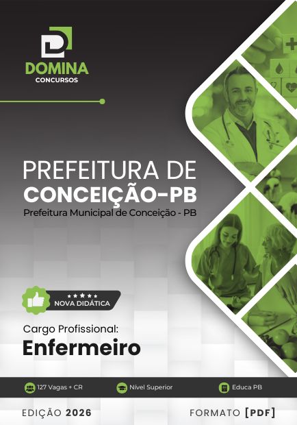 Apostila Enfermeiro Conceição PB 2026