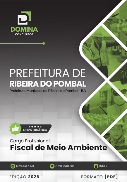 Apostila Fiscal de Meio Ambiente Ribeira do Pombal BA 2026