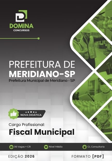 Apostila Fiscal Municipal Meridiano SP 2026