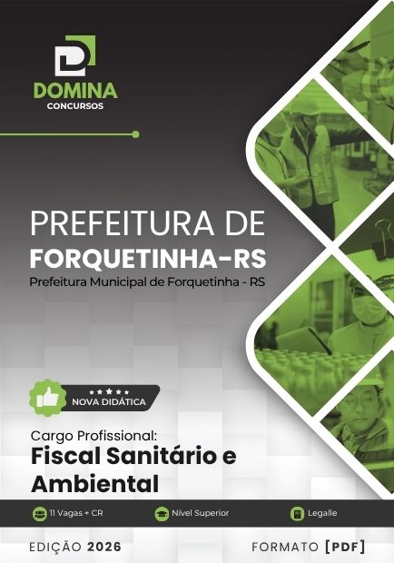 Apostila Fiscal Sanitário e Ambiental Forquetinha RS 2026