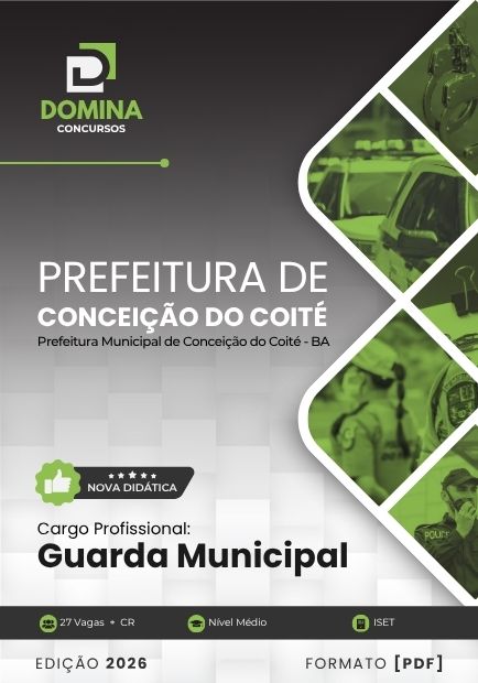Apostila Guarda Municipal Conceição do Coité BA 2026