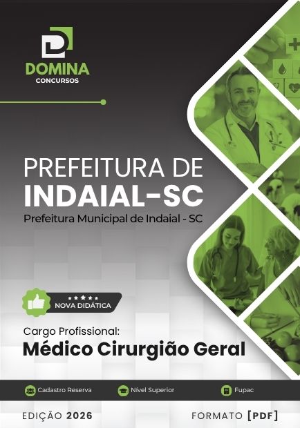 Apostila Médico Cirurgião Geral Prefeitura Indaial SC 2026