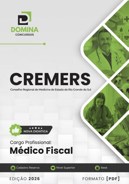Apostila Médico Fiscal CREMERS 2026