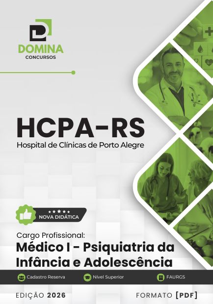 Apostila Médico Psiquiatra HCPA RS 2026