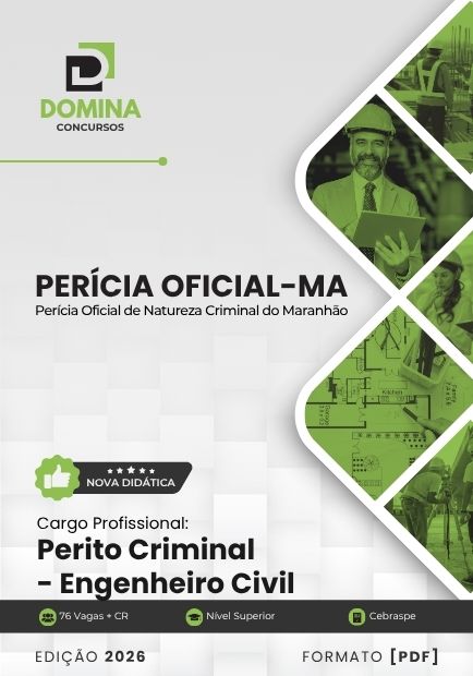 Apostila Perícia Oficial MA 2027 Engenheiro Civil