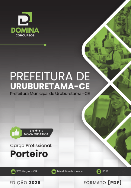 Apostila Porteiro Uruburetama CE 2026
