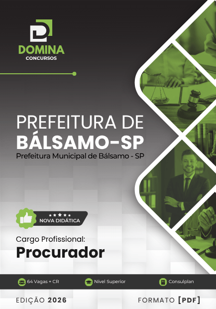 Apostila Procurador Bálsamo SP 2026