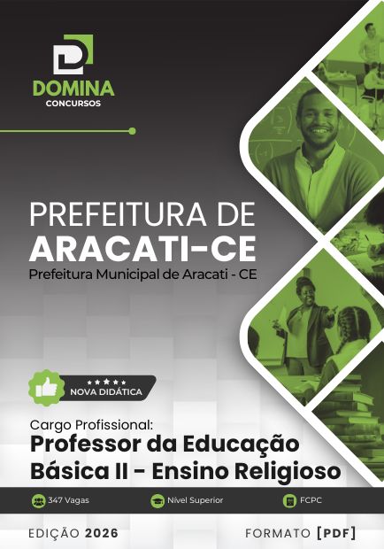 Apostila Professor de Religião Aracati CE 2026