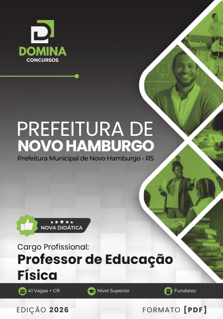 Apostila Professor de Educação Física Novo Hamburgo RS 2026