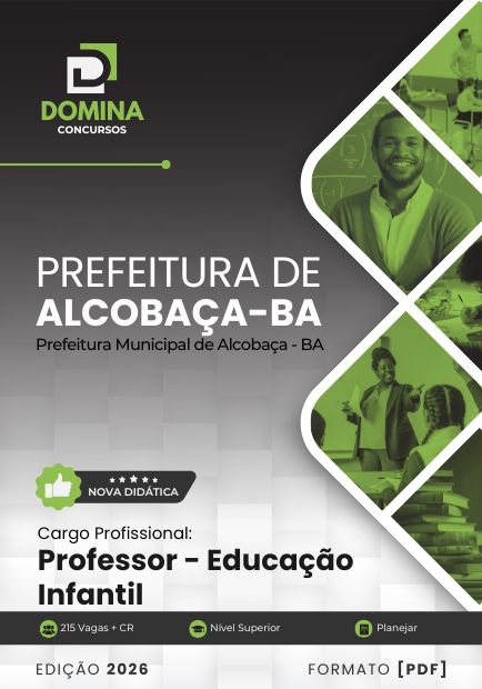 Apostila Professor de Educação Infantil Alcobaça BA 2026