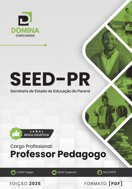 Apostila Professor Pedagogo SEED PR 2026