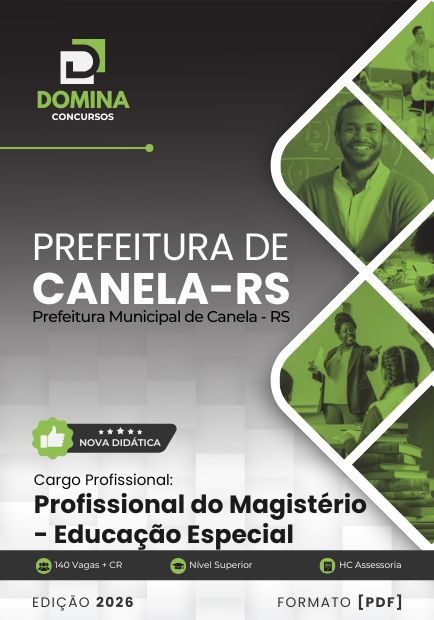 Apostila Profissional de Educação Especial Canela RS 2026