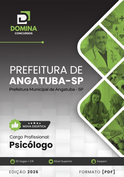 Apostila Psicólogo Angatuba SP 2026