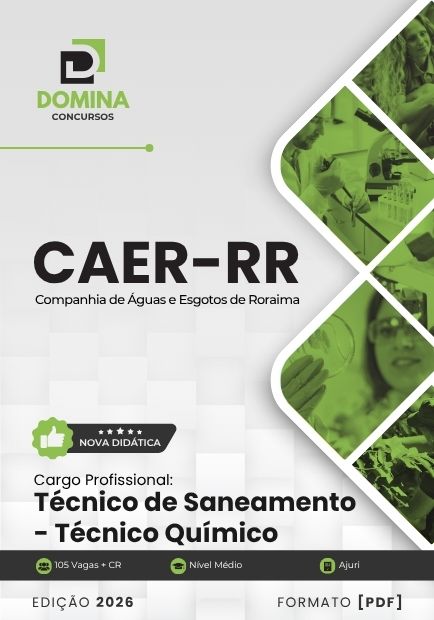 Apostila Técnico Químico CAER RR 2026