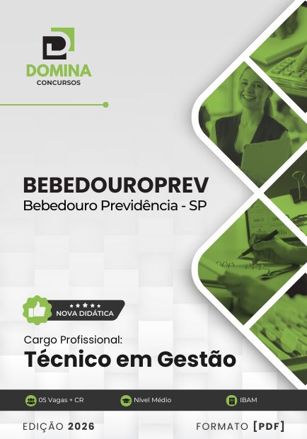 Apostila Técnico em Gestão BebedouroPREV SP 2026