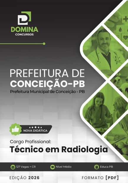 Apostila Técnico em Radiologia Conceição PB 2026