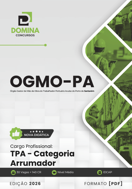 Apostila TPA Trabalhador Portuário Avulso Arrumador OGMO PA 2026