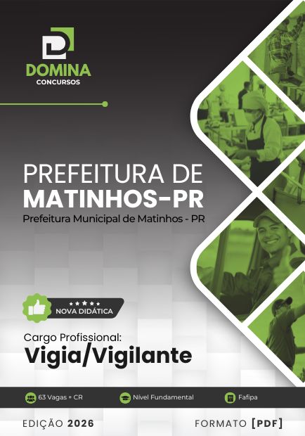 Apostila Vigia Matinhos PR 2026