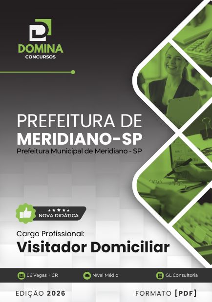 Apostila Visitador Domiciliar Meridiano SP 2026